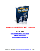 An Introduction To Keylogger, RATS And Malware.pdf